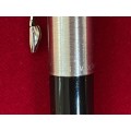 Parker Ball Pen , black silver,made in USA , LI, date code, 2003 Q3 ,collectors item