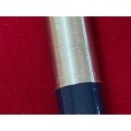 Parker Ball Pen , blue silver,made in England, vintage, collectors item