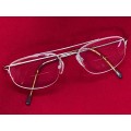 FMG Titanium D22 Glasses , collectors item, approx. from the 90s, with corrected lenses