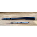 LAMY Ball Pen black metal from Germany, black ink, vintage, approx. from the 90s, collectors item