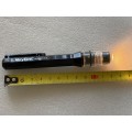 Vintage MityLite Submersible Flashlight Made in USA Rare Item , black, working