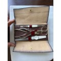 Pfeilring Vintage Manicure Set Made In Solingen Germany, preowned (Lot 1)
