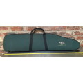 Rifle / Shotgun Bag, green, from Germany Moritz Zapf, foam inside, very strong bag with zip