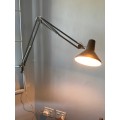 Vintage Retro Office desk lamp, from the 60s / 70s, collectors item, is working, colour is brown