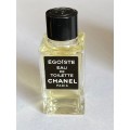 Egoiste Chanel Paris Miniature Eau de Toilette 4ml, full bottle, rare, Vintage, Collectors item, 90s
