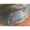 Zeiss Belly Bag Leather black new, vintage, collectors item