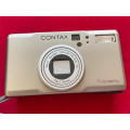 Contax TVS Digital Camera T*, Carl Zeiss lens, second hand, in very good condition, Titanium Body
