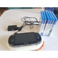 PS VITA 32GB WIFI with 6 games and pouch (excellent condition)