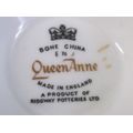 SO CLASSY !!! EIGHT PORCELAIN TRIOS BY RIDGWAY POTTERIES..."QUEEN ANNE"..BID PER TRIO TO TAKE ALL