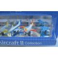 AN ORIGINAL SEALED 1988 PACK OF 5 AIRCRAFT SCALE MINIATURES BY MICRO MACHINES "GALOOB"..RARE FIND !!