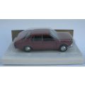 VINTAGE !! A 1:43 SCALE DIE CAST METAL CAR BY LINTOY BOXED AND SEALED ...POSSIBLY A BMW BY THE GRILL