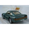 TOO COOL !! A 1:36 SCALE DIE CAST METAL MODEL OF THE PORSCHE 959 ...SPECIAL EDITION BY MAISTO !!