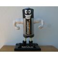 HOW COOL IS THIS !! AN ENERGIZER BATTERIES PROMOTIONAL ADVERTISING HARD RUBBER FIGURE !! BIG !!