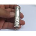 A VERY RARE HALLMARKED STERLING SILVER CHEROOT HOLDER CASE DATED 1902 BIRMINGHAM !! WOW !!