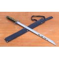 WICKED FIND !! A VERY SHARP CHINESE FIGHTING SWORD BY SEKIZO WITH SHEATH ...GOOD CONDITION !!