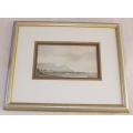 A beautifully framed original signed watercolour painting