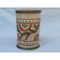 A rare signed Art Deco period vase by Charlotte Rhead made for Crown Ducal England