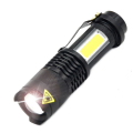 3800LM LED super mini flashlight with zoom