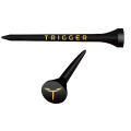 #12 X C GRADE GOLF BALLS+ 10 Trigger Tees + 1 X NEW Taylormade TP5xPIX