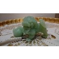 Oriental Lion Figurine Jade????