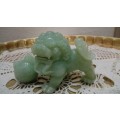 Oriental Lion Figurine Jade????