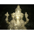 Large Brass Ganesha 45cm - Lovely Energy