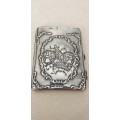 Antique Hallmarked Silver Reynolds Angels Aide Memoire - (Chester 1901) - (119g)