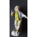 Rare Antique 19thc German Berlin KPM Figure of Young Boy