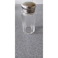 Antique Hallmarked Silver Topped Dressing Table Bottle