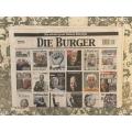 Die Burger, from the time of Nelson Mandelas death