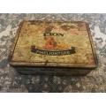 Vintage Lion firelighters tin