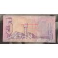 CL Stals - South African Five Rand Note - Circulated