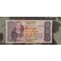 CL Stals - South African Five Rand Note - Circulated