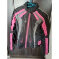 Frox Ladies motorcycle Jacket (Pink)