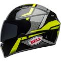 Bell Qualifier Flare Full Face Helmet Black/HiViz Yellow (Size L)
