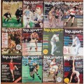38 numbers of the SA Sports magazine Topsport April 1975-April 1979. For missing numbers see below
