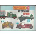MATCHBOX-AMT-KIT CATALOGUE 1979/1980-100% INTACT-DOES HAVE 3 PUNCH HOLES-See Pic