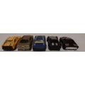 5 diecast cars - Assorted Car - some no name brand ~ Loose