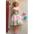 Petra Doll - Blue & Pink dress