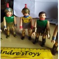 (6) AIRGAM BOYS Roman Centurion Soldier Figures - 80`s ~ Vintage Rare