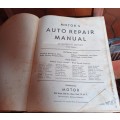 Motor`s Auto Repair Manual ~ 1954 ~ Hard cover