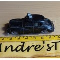 Vintage Budgie Toys ~ NO.5 Wolsey Six-Eight Police Car ~ loose