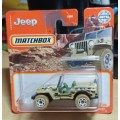 2021 Matchbox ~ 50/100 `1948 Willys Jeep ~ Mint on Short card