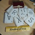 Vintage Playing cards ~ LEXICON LETTERS
