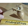 Wooden Toy - Spinning Top with winder