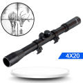Tactical 4x20 scope telescopic rifle scope