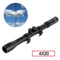 Tactical 4x20 scope telescopic rifle scope