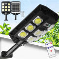 500w solar street light security floodlight motion sensor outdoor lighting