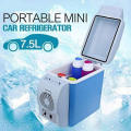 12V car-mounted 7.5L refrigeration and insulation refrigerator
