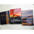 Johannesburg 3 x large coffee table books published in 1994, 2004 and 2006 respectively